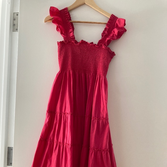 Hill House Home - Ellie Nap Dress (Raspberry, XXS) - Picture 3 of 5